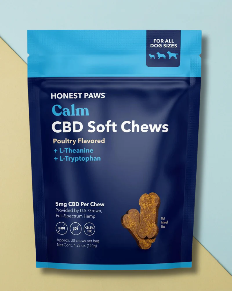 Calm CBD Dog Soft Chews in Chicken Flavor