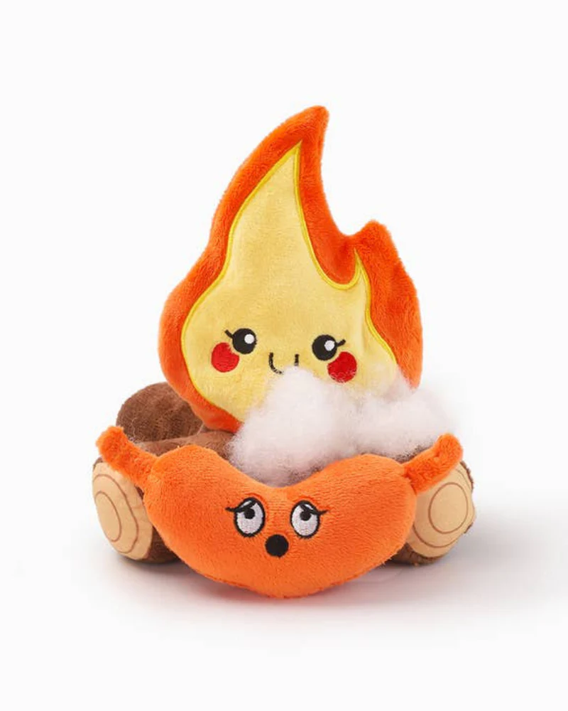 Campfire Plush Squeaky Dog Toy - Image 2