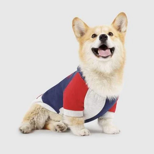 Colorblock Hoodie in Navy (FINAL SALE) - Image 2