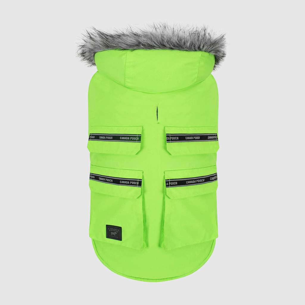 Everest Explorer Vest in Neon Green (FINAL SALE) - Image 3