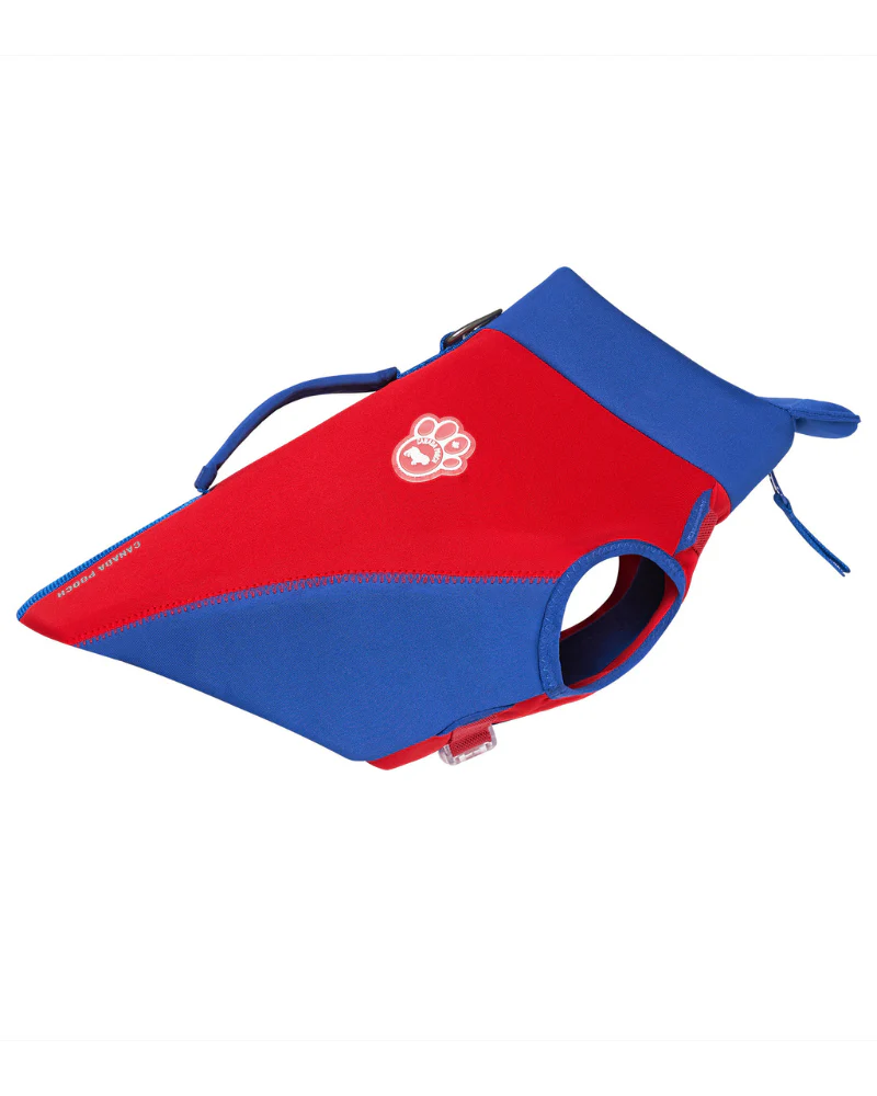 High Tide Dog Life Jacket in Blue & Red (FINAL SALE) - Image 4