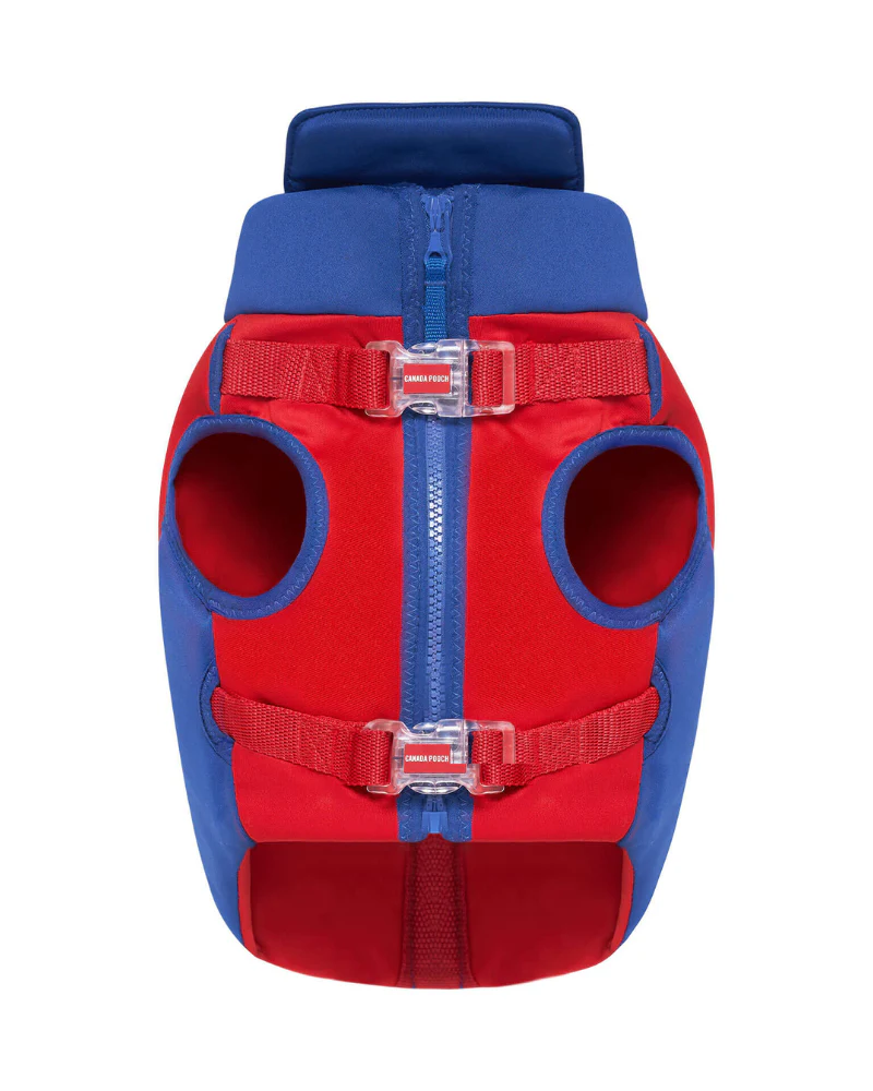 High Tide Dog Life Jacket in Blue & Red (FINAL SALE) - Image 5
