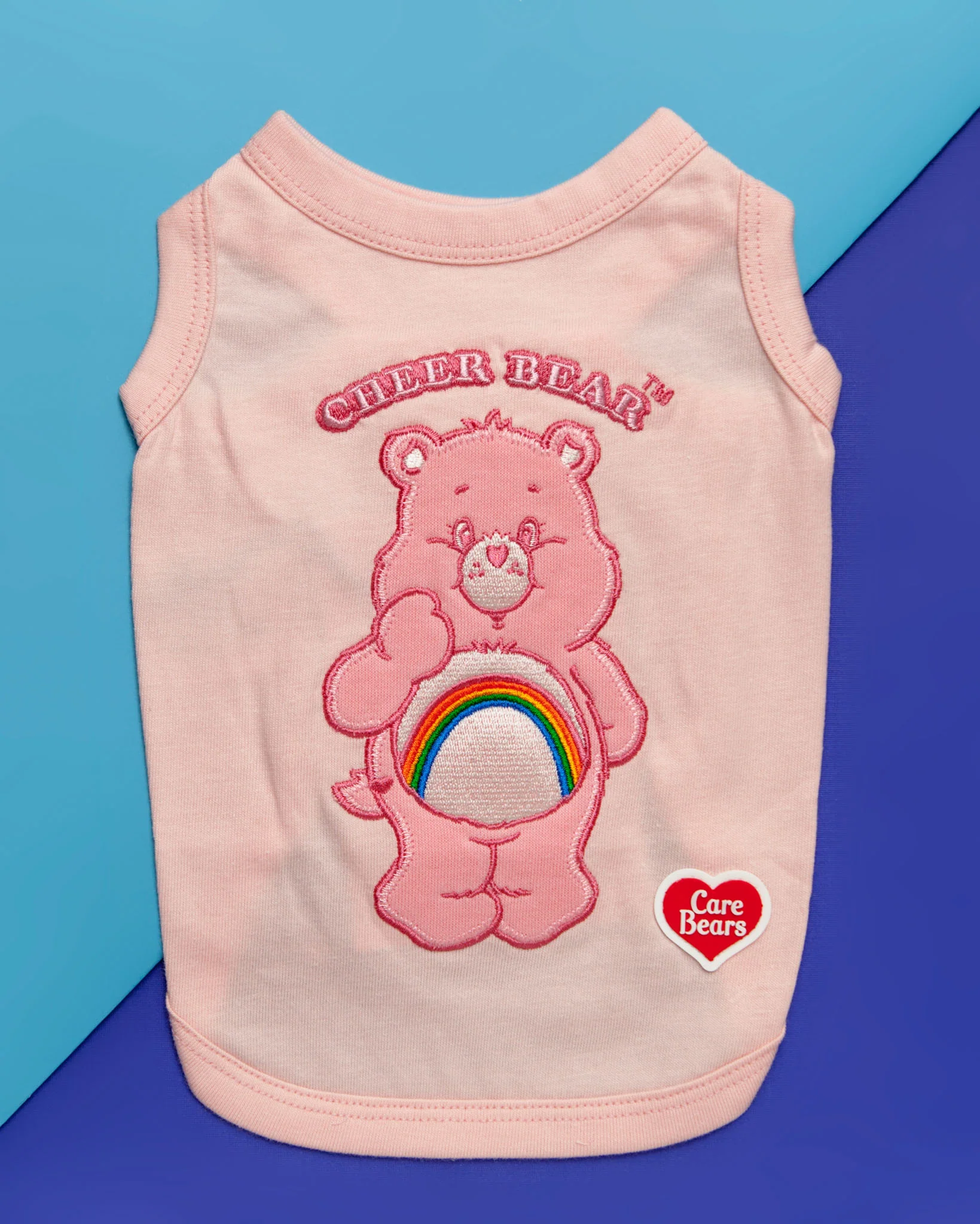 Care Bear Sleeveless Tank Top - Cheer Bear in Pink (FINAL SALE)