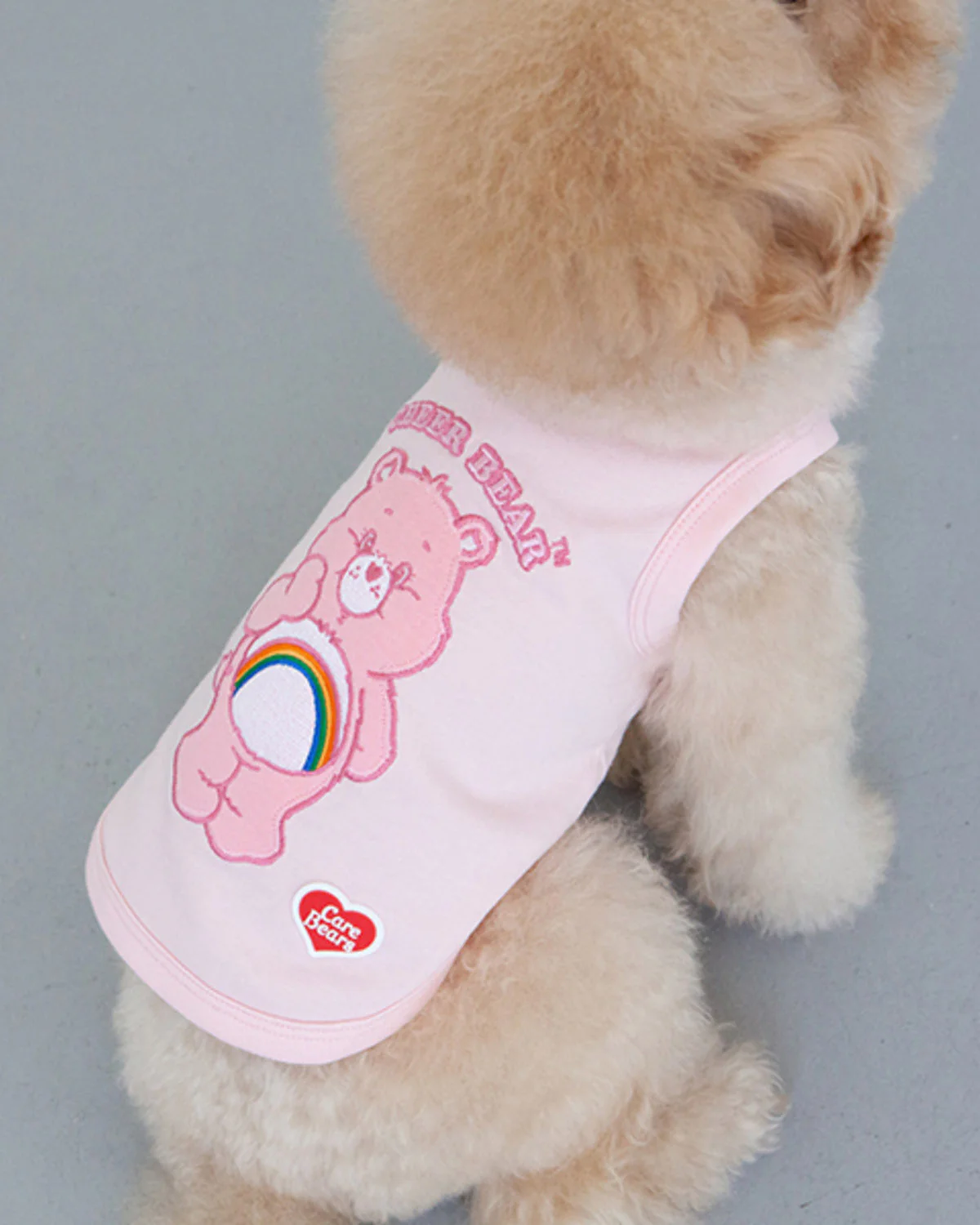 Care Bear Sleeveless Tank Top - Cheer Bear in Pink (FINAL SALE) - Image 3
