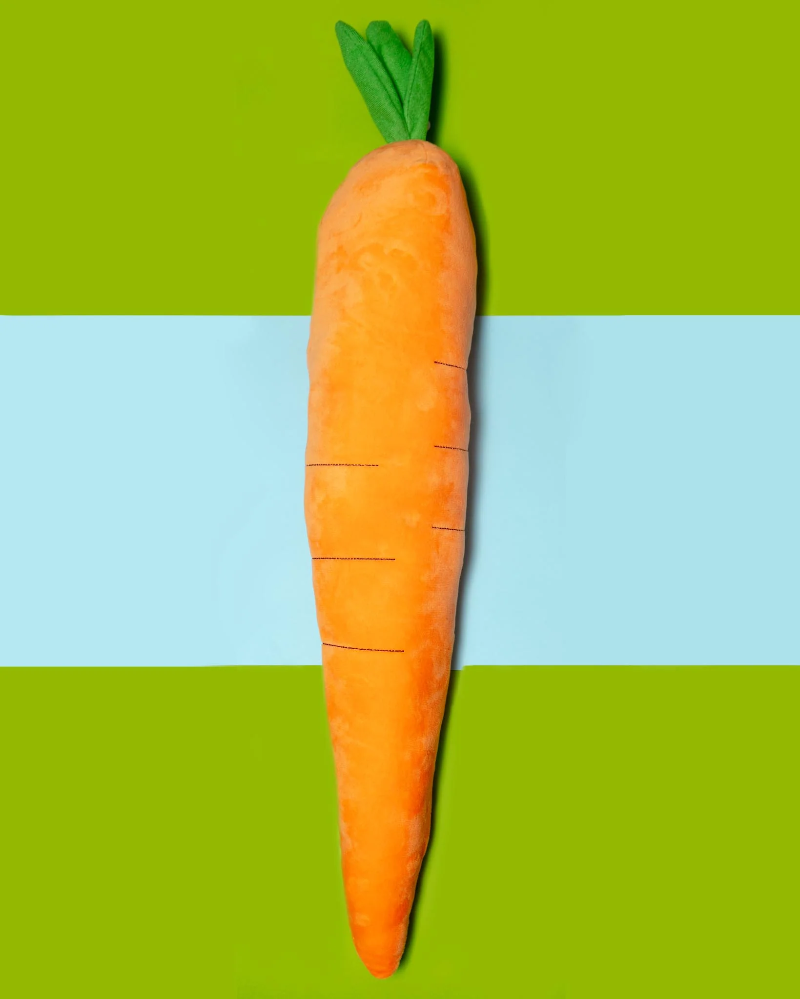 Carrot Plush Dog Toy (29")