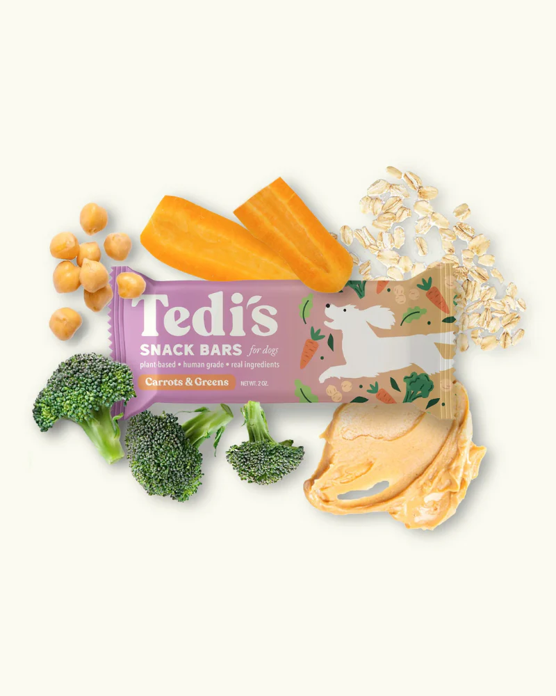 Carrots & Greens Snack Bar Dog Treat - Image 2