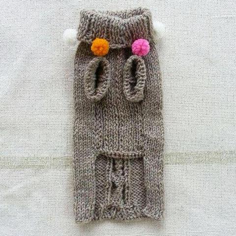 CASA LUNA | Cable Knit Pom-Pom Sweater in Oatmeal - Image 2