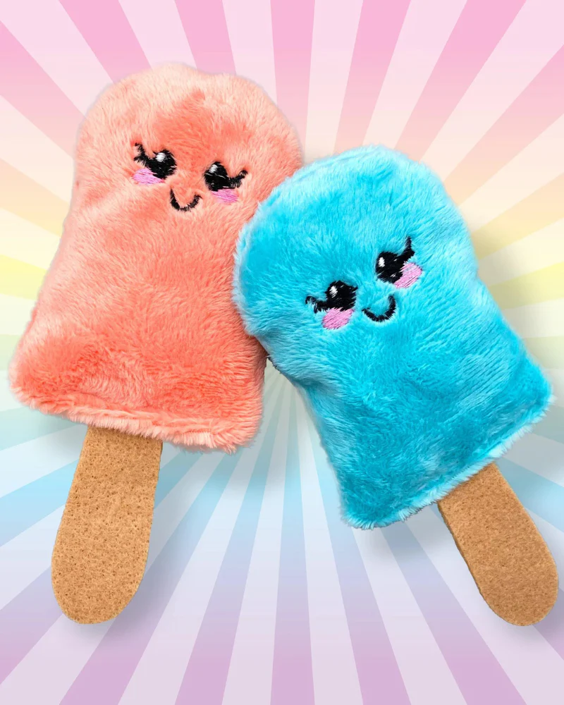 Catnip Fur-ezze Pop Cat Plush Toy (Made in the USA) - Image 2