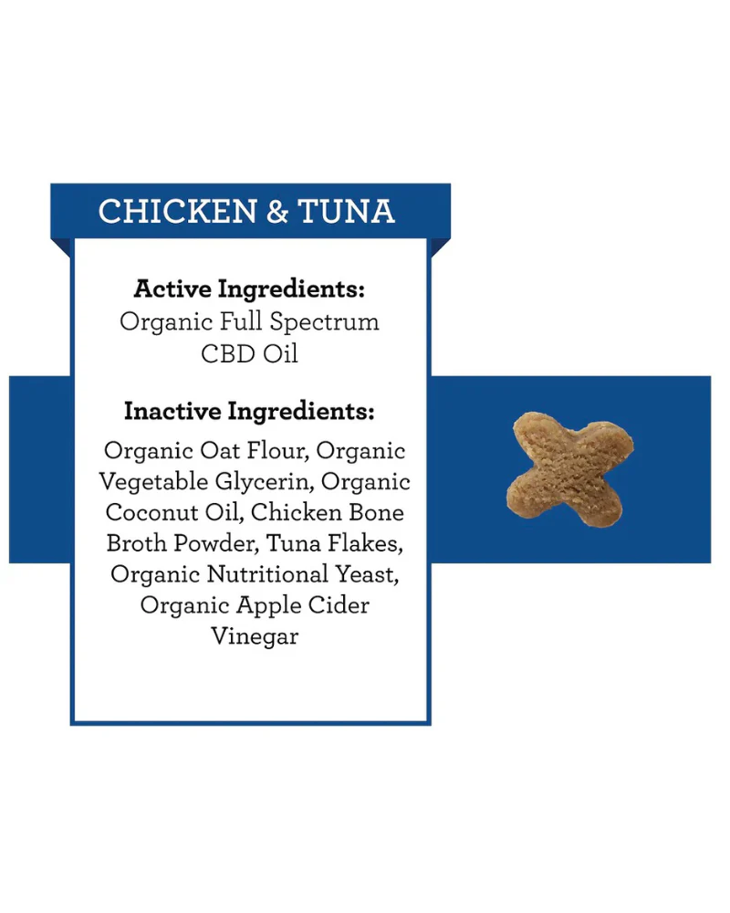 CBD Chicken & Tuna Cat Treats (1/2mg) - Image 3