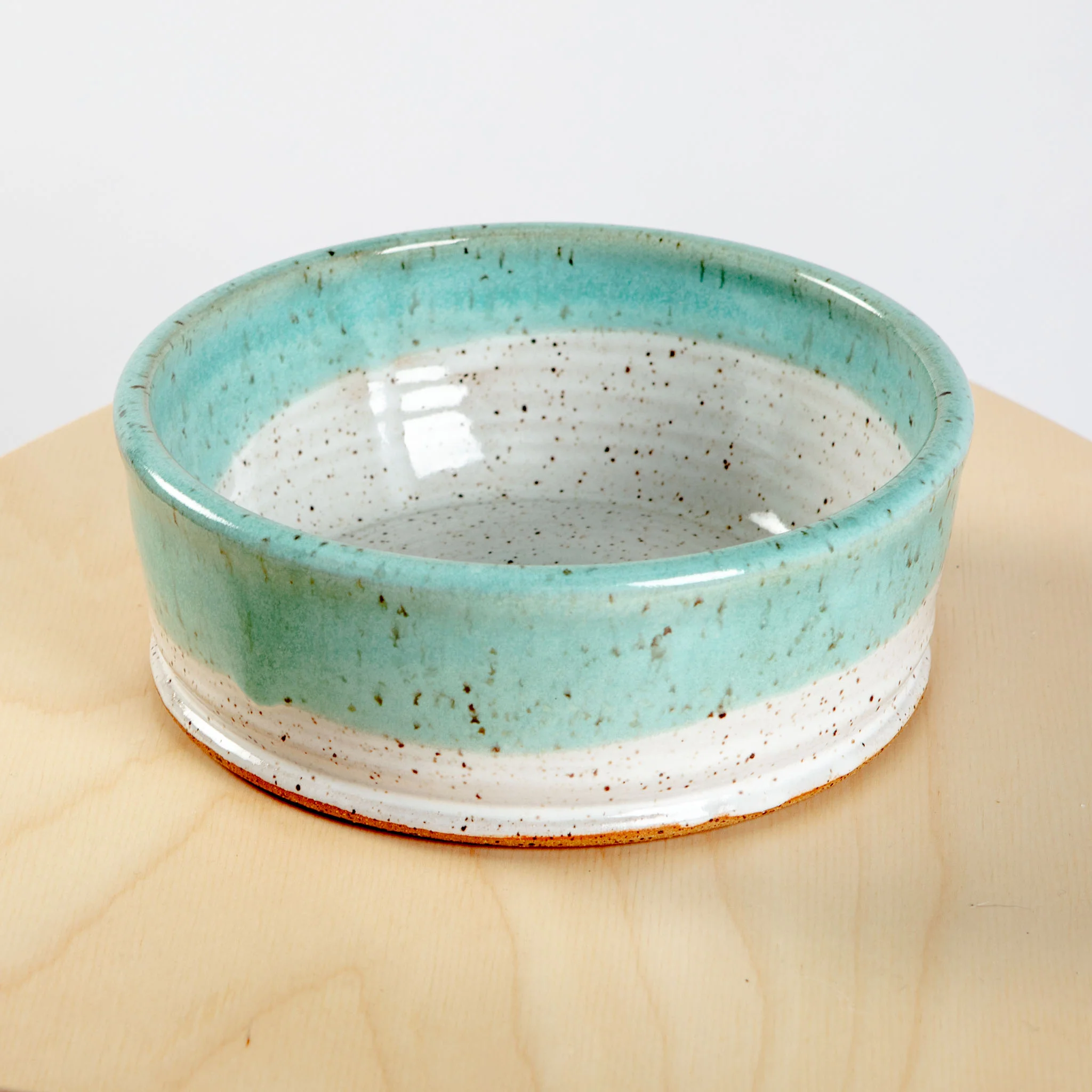 Ceramic Jade Dog Bowl (Made in the USA) (FINAL SALE) - Image 3