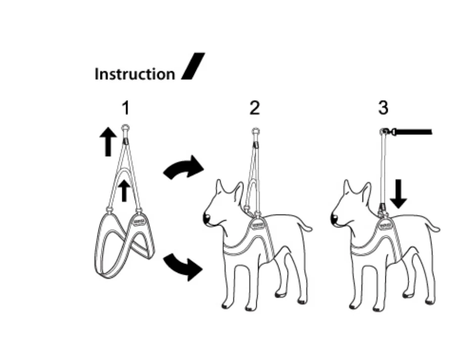 Adjustable Easy Dog Harness in Tan - Image 6