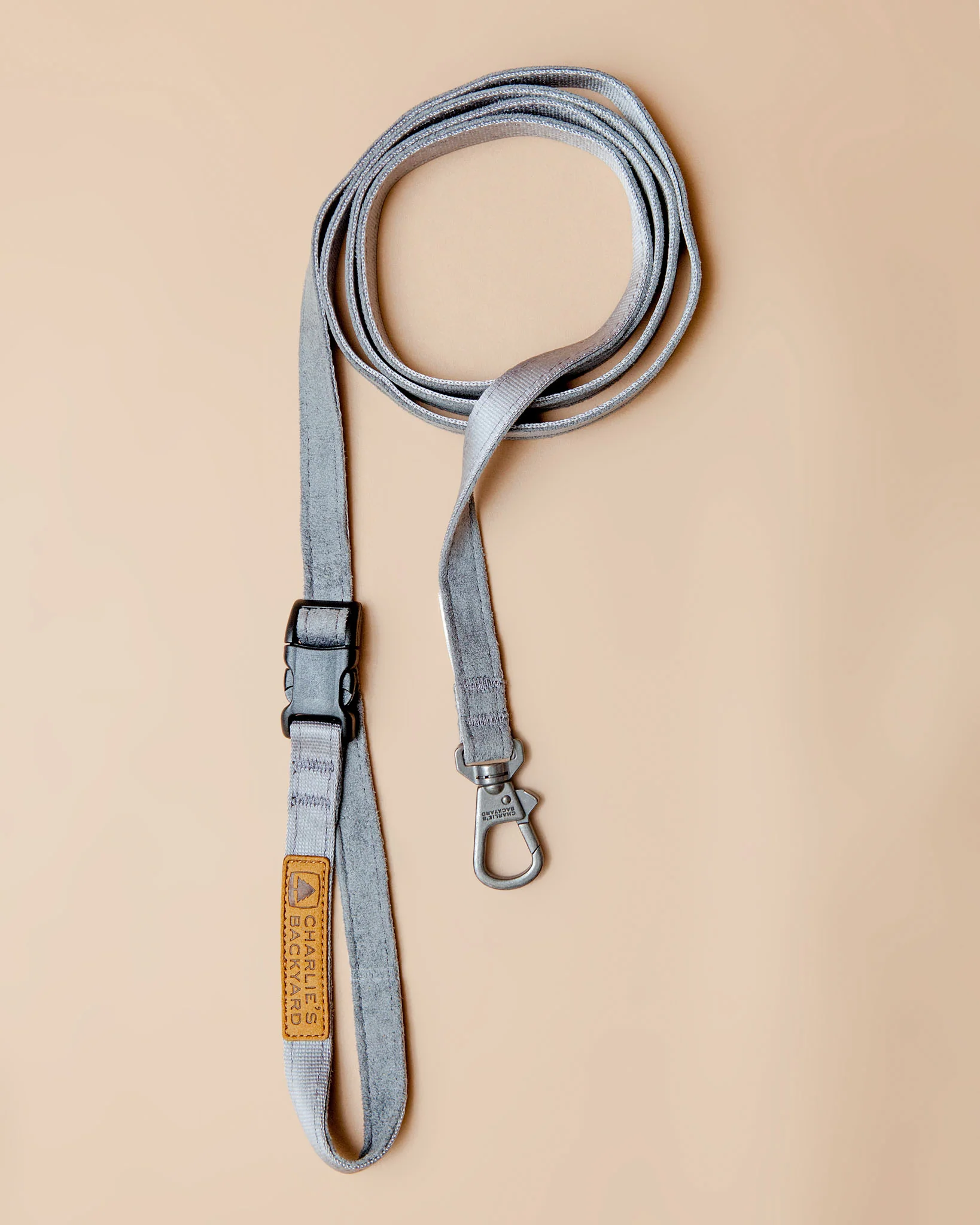 Adjustable Easy Dog Leash in Gray - Image 2
