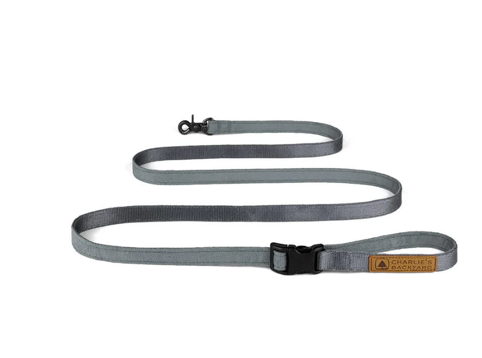Adjustable Easy Dog Leash in Gray - Image 6