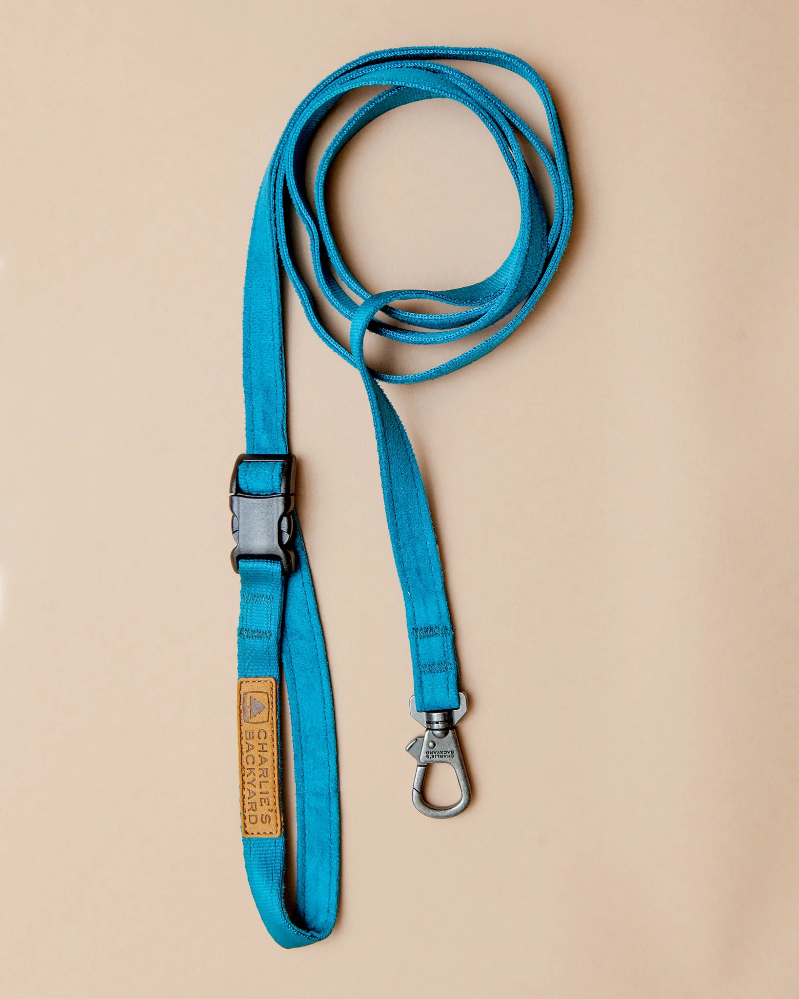 Adjustable Easy Dog Leash in Teal - Image 2