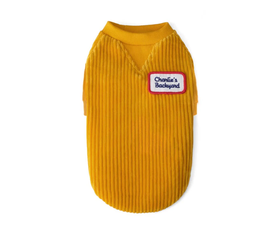 CHARLIE'S BACKYARD | Alley Pullover in Mustard - Image 2