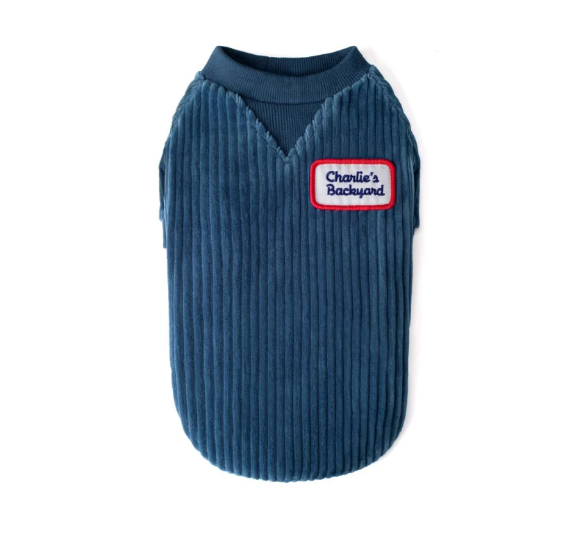 CHARLIE'S BACKYARD | Alley Pullover in Navy - Image 2