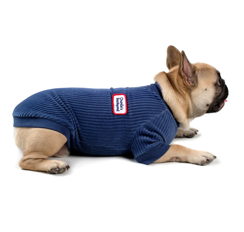 CHARLIE'S BACKYARD | Alley Pullover in Navy - Image 4