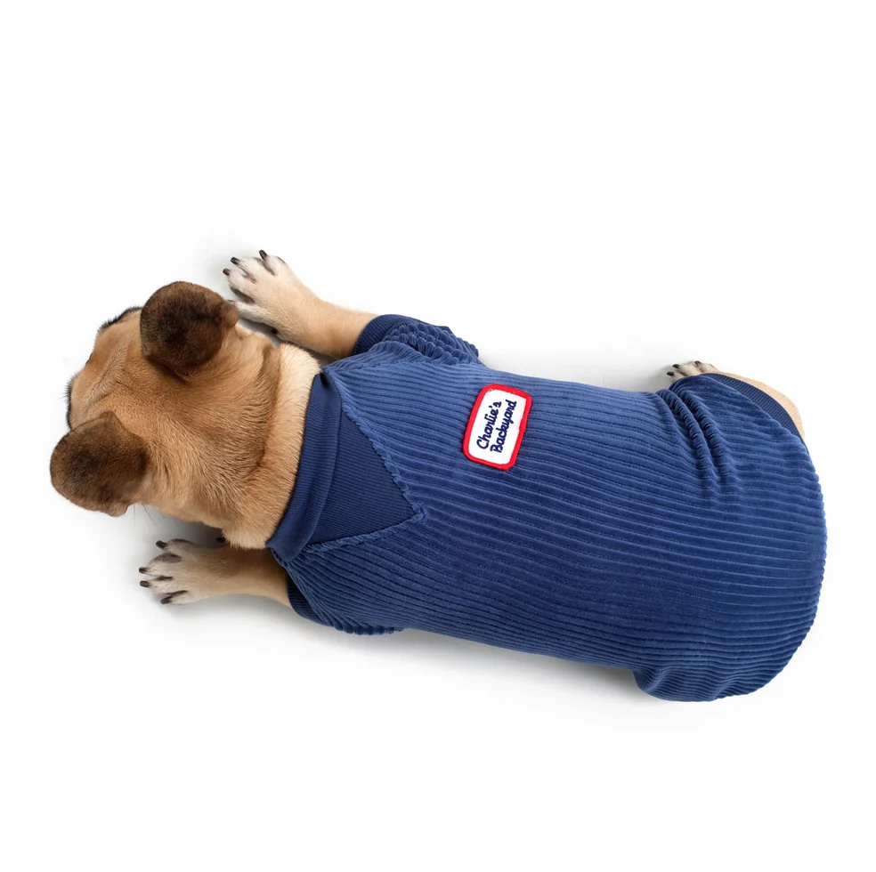 CHARLIE'S BACKYARD | Alley Pullover in Navy - Image 5