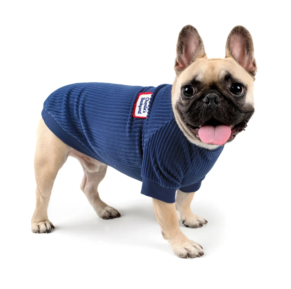CHARLIE'S BACKYARD | Alley Pullover in Navy - Image 7