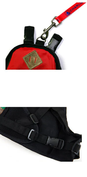 Charlie's Bag Backpack in Red - Image 9