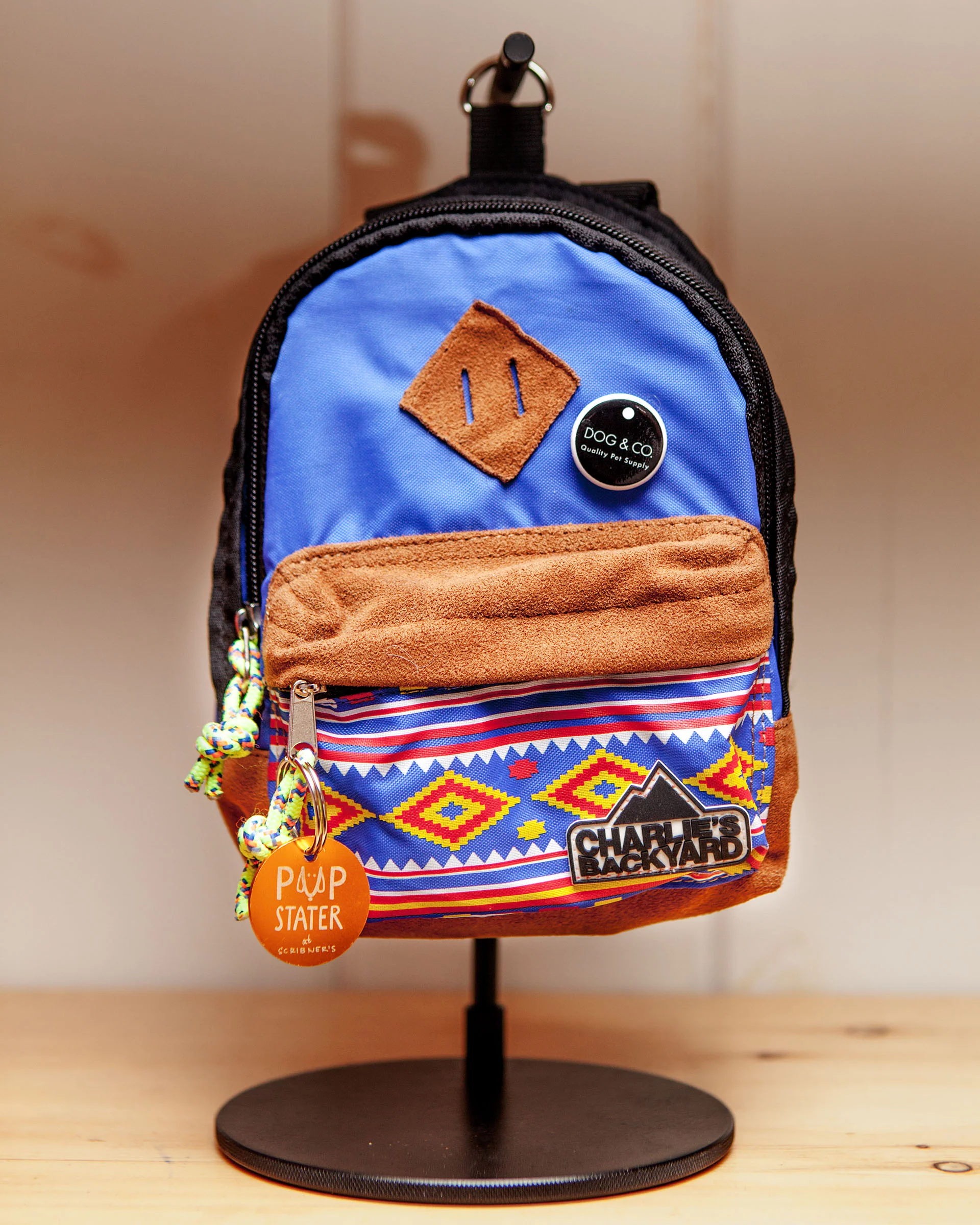 CHARLIE'S BACKYARD | Charlie's Bag Backpack in Royal Blue - Image 5