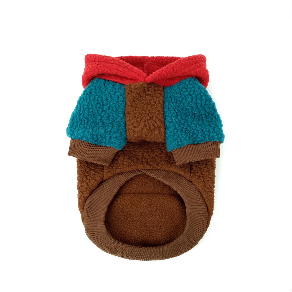 Cooper Plush Fleece Dog Hoodie - Image 3