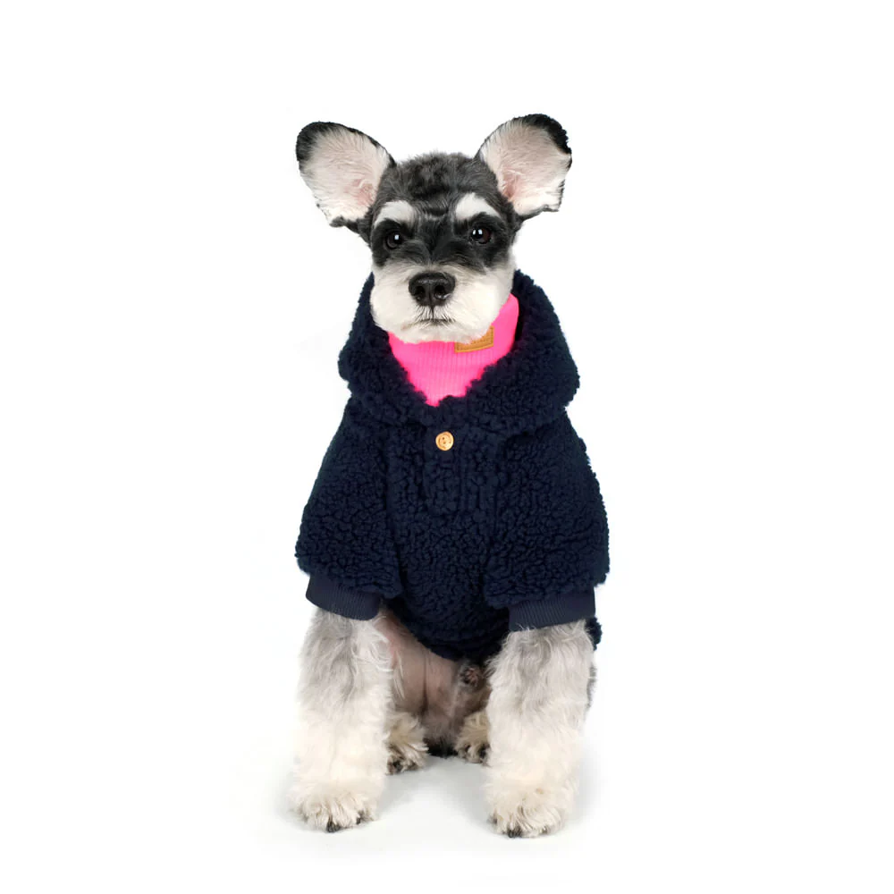 CHARLIE'S BACKYARD | Dickie Hoodie in Navy - Image 3