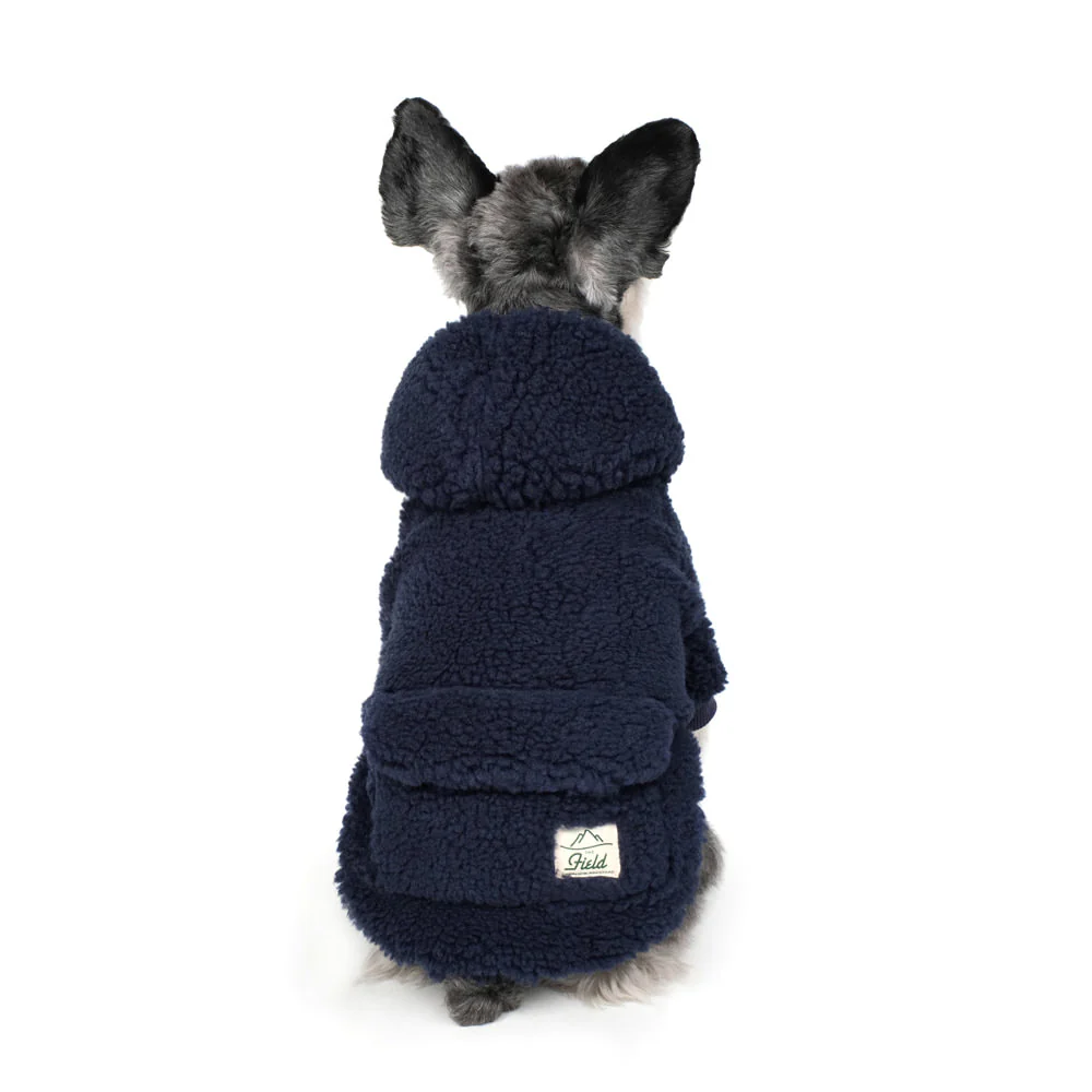 CHARLIE'S BACKYARD | Dickie Hoodie in Navy - Image 4