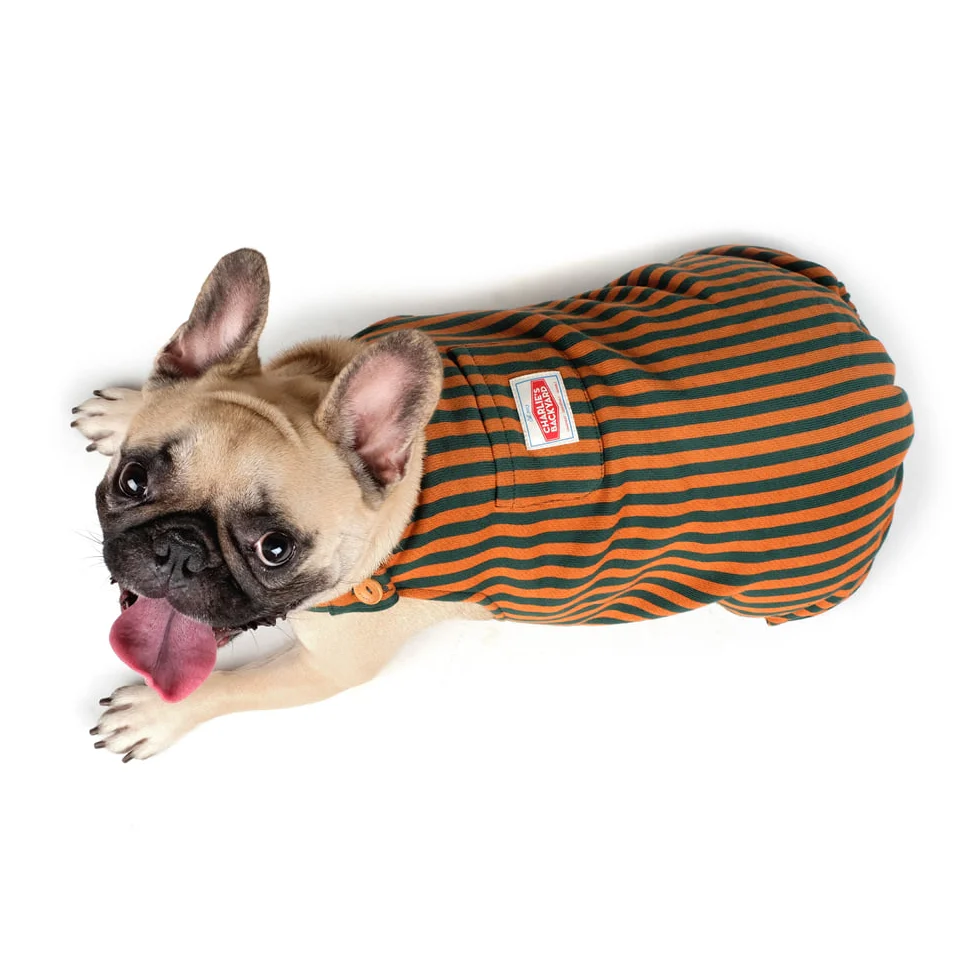 CHARLIE'S BACKYARD | Donut Overalls in Brown - Image 7