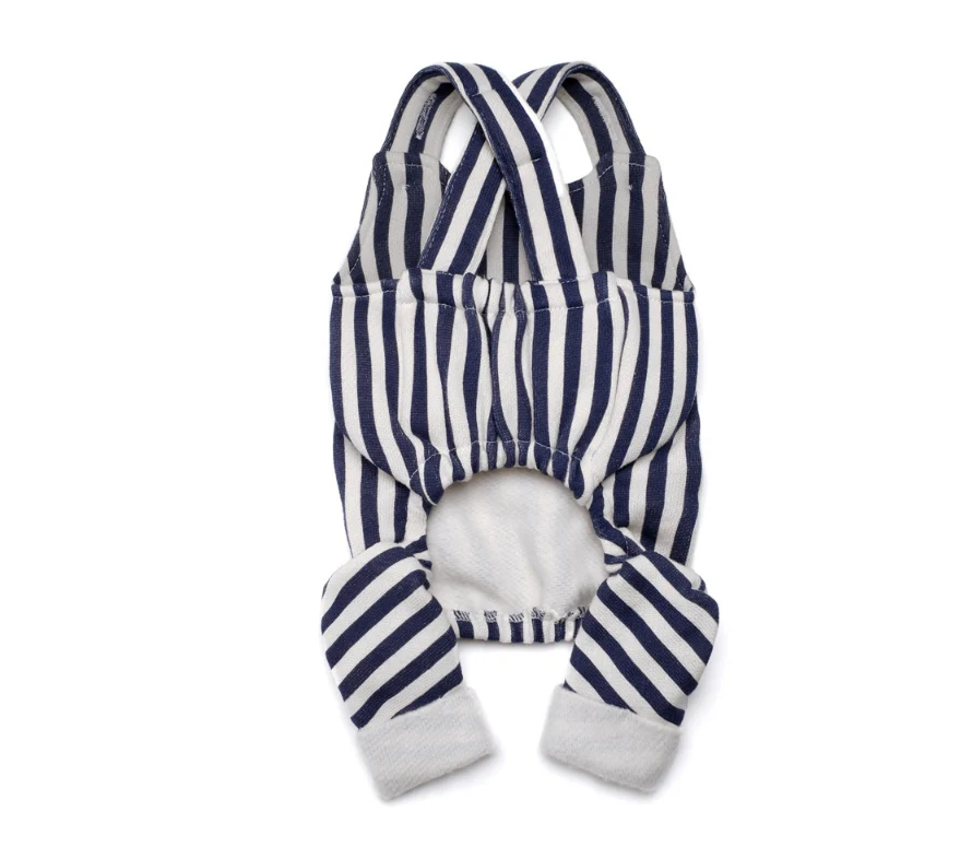 CHARLIE'S BACKYARD | Donut Overalls in Navy - Image 2