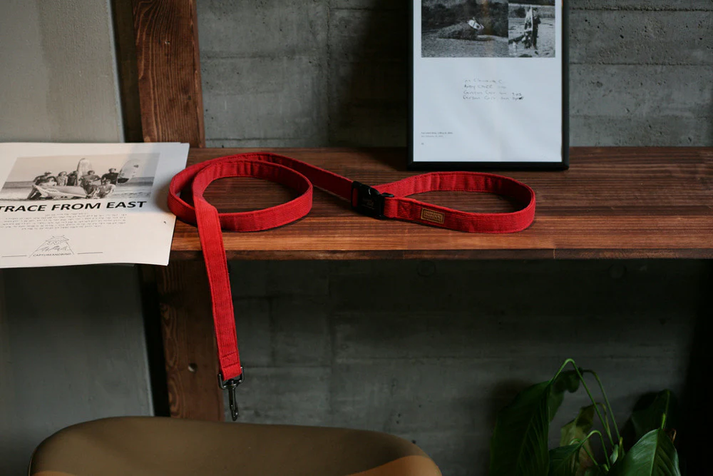 CHARLIE'S BACKYARD | Field Leash in Red - Image 9