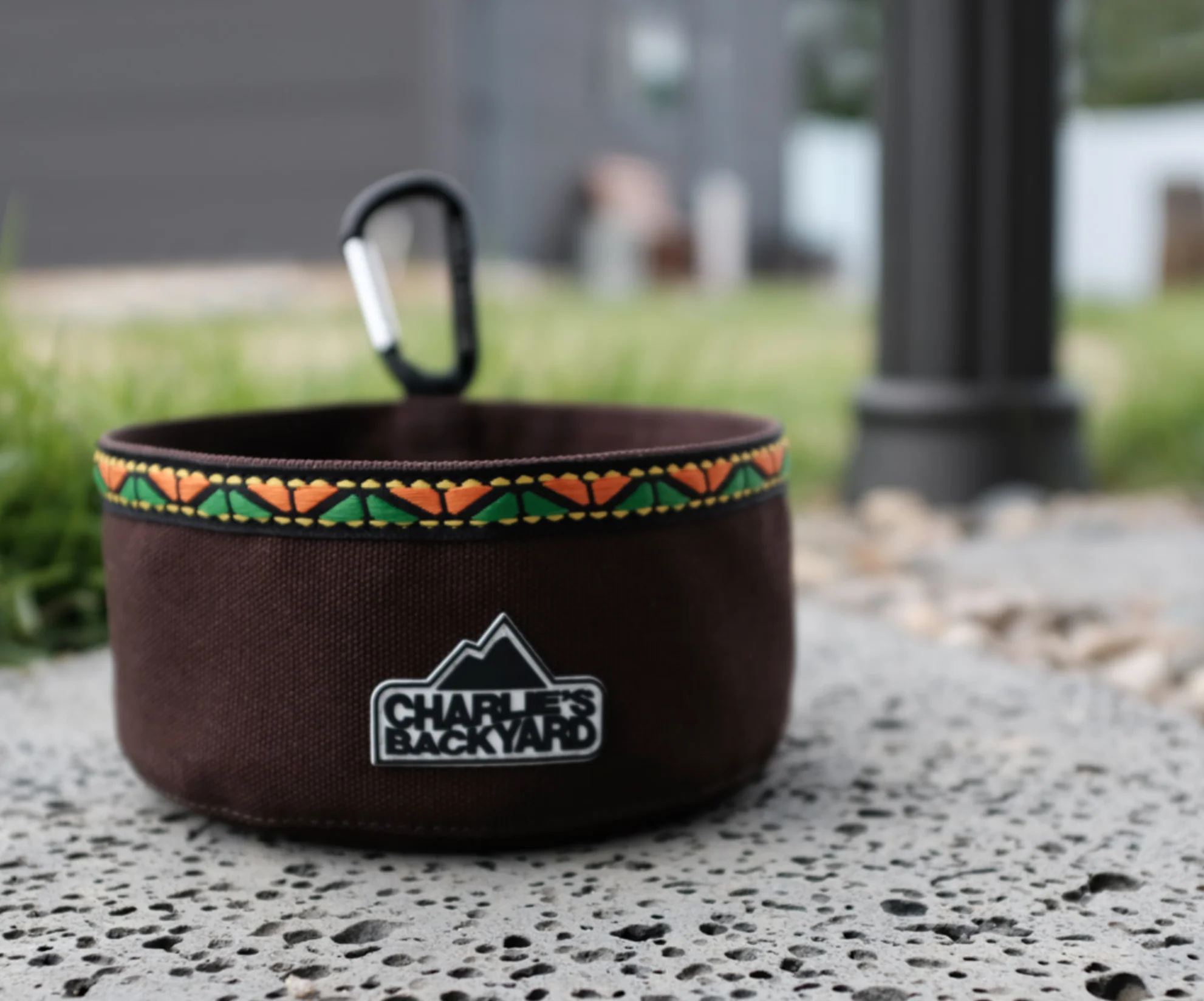 Portable Food & Water Bowl in Black - Image 5