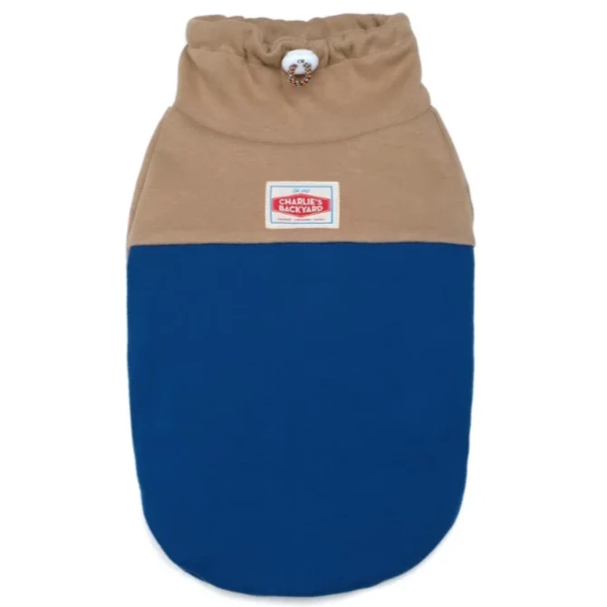 CHARLIE'S BACKYARD | Rover Pullover in Navy - Image 2
