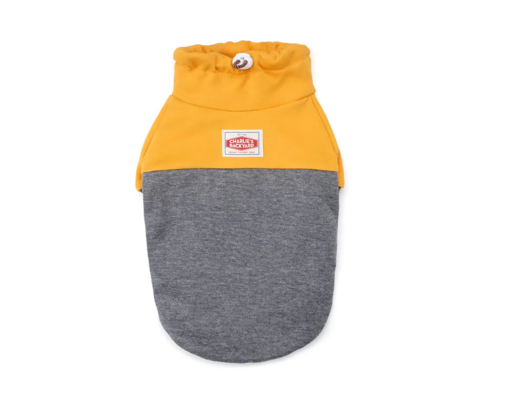 CHARLIE'S BACKYARD | Rover Pullover in Grey & Yellow - Image 2