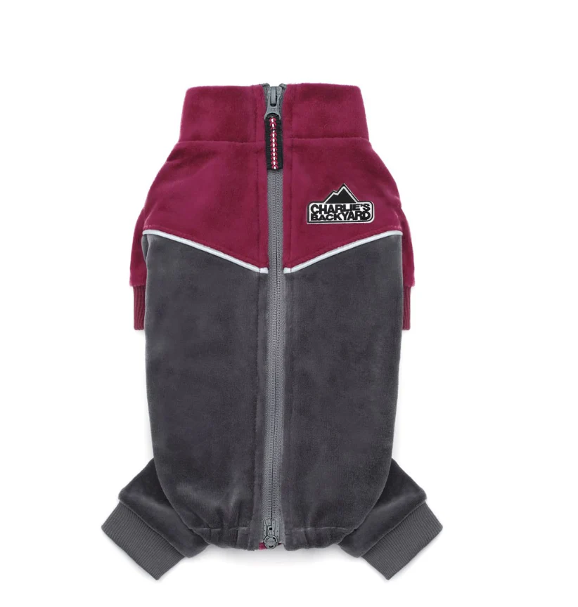 CHARLIE'S BACKYARD | Sierra Onesie in Gray - Image 3