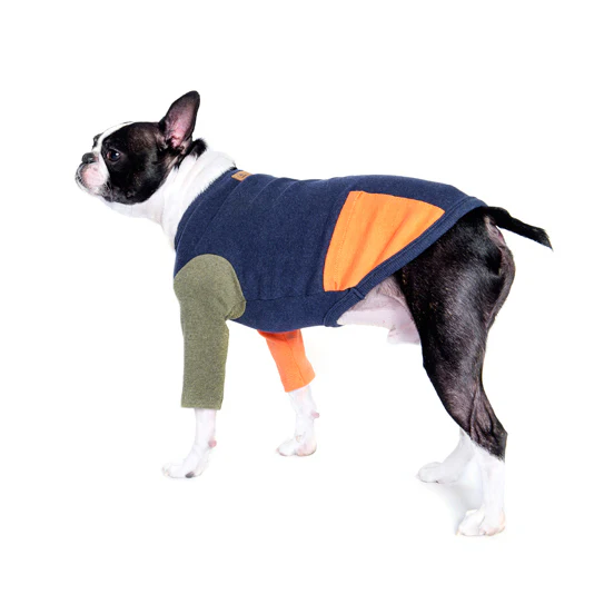CHARLIE'S BACKYARD | Tomboy Pullover in Navy - Image 2
