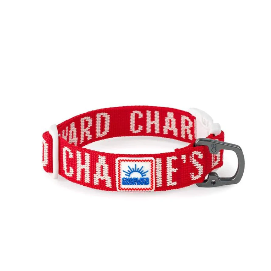 Trip Dog Collar in Red (CLEARANCE) - Image 2