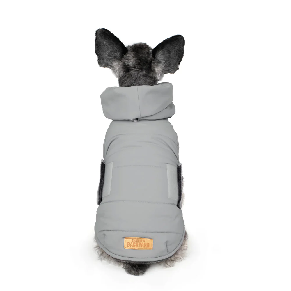 CHARLIE'S BACKYARD | Turtle Padding Jacket in Gray - Image 5