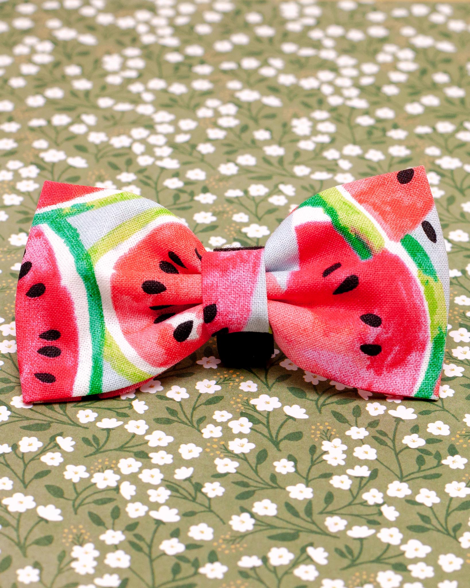 Watermelon Dog Bow Tie<br>(Made in the USA) (FINAL SALE)
