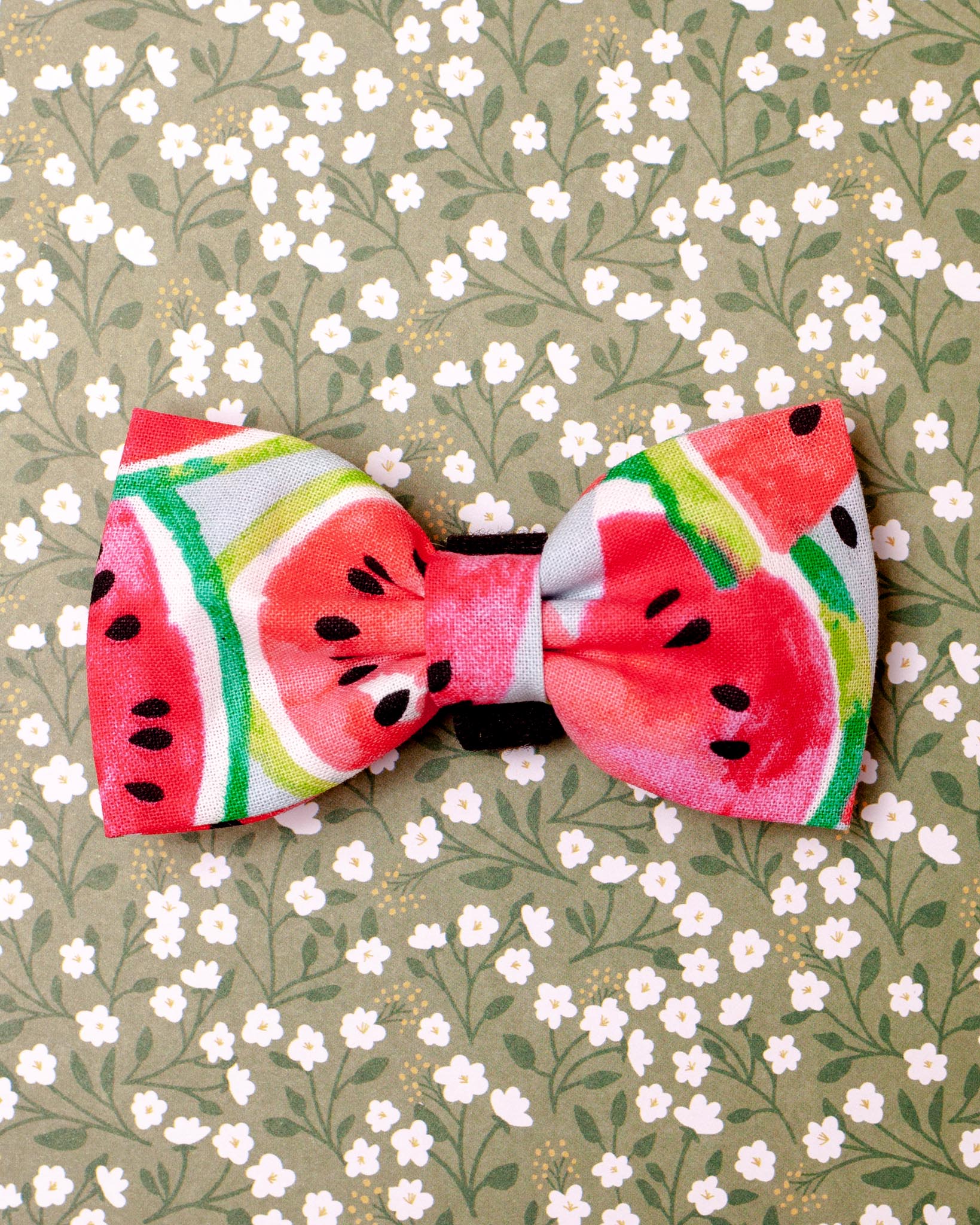 Watermelon Dog Bow Tie<br>(Made in the USA) (FINAL SALE) - Image 2