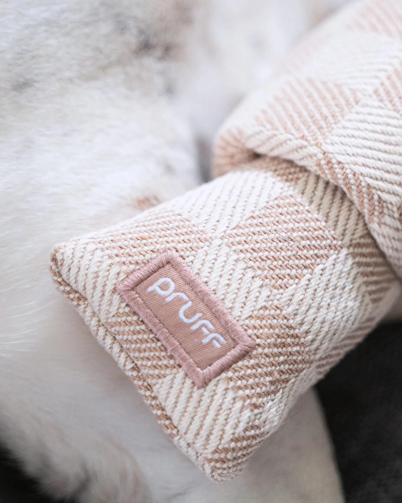 Checkered Knot Plush Dog Toy - Image 2