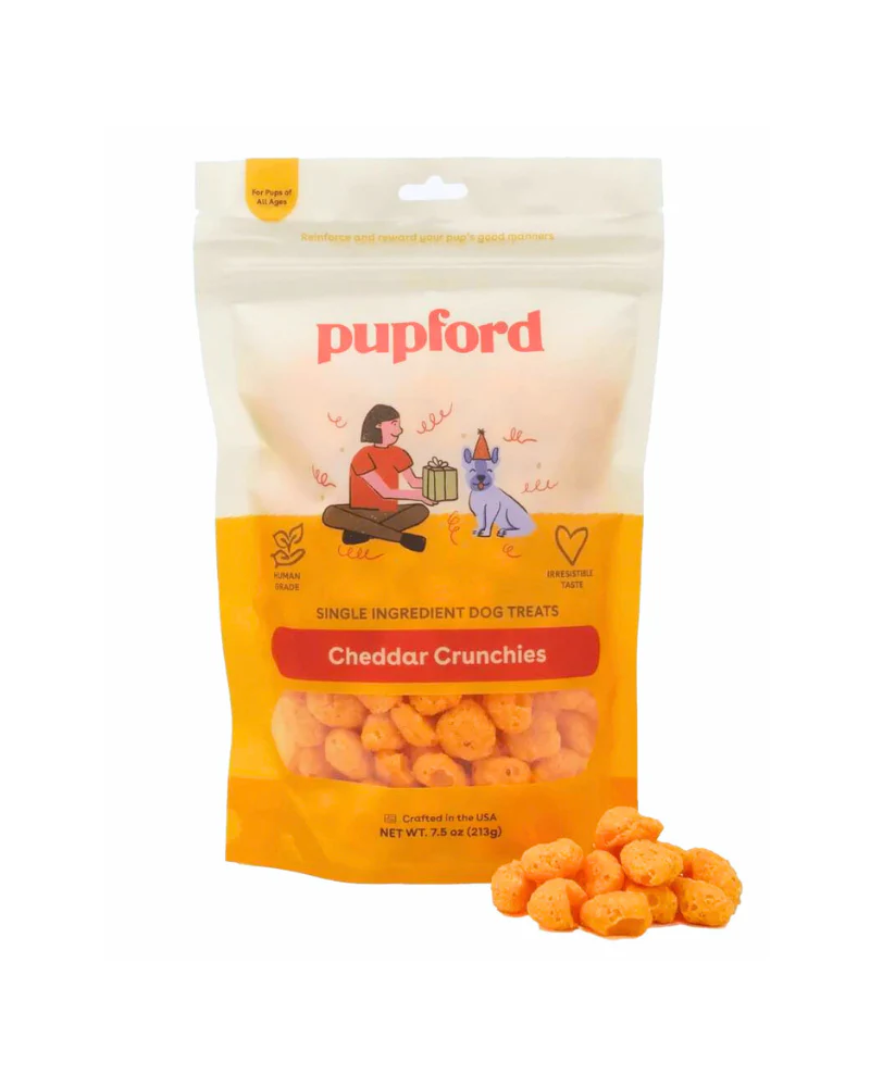 Cheddar Cheese Crunchies Dog Treats - Image 3
