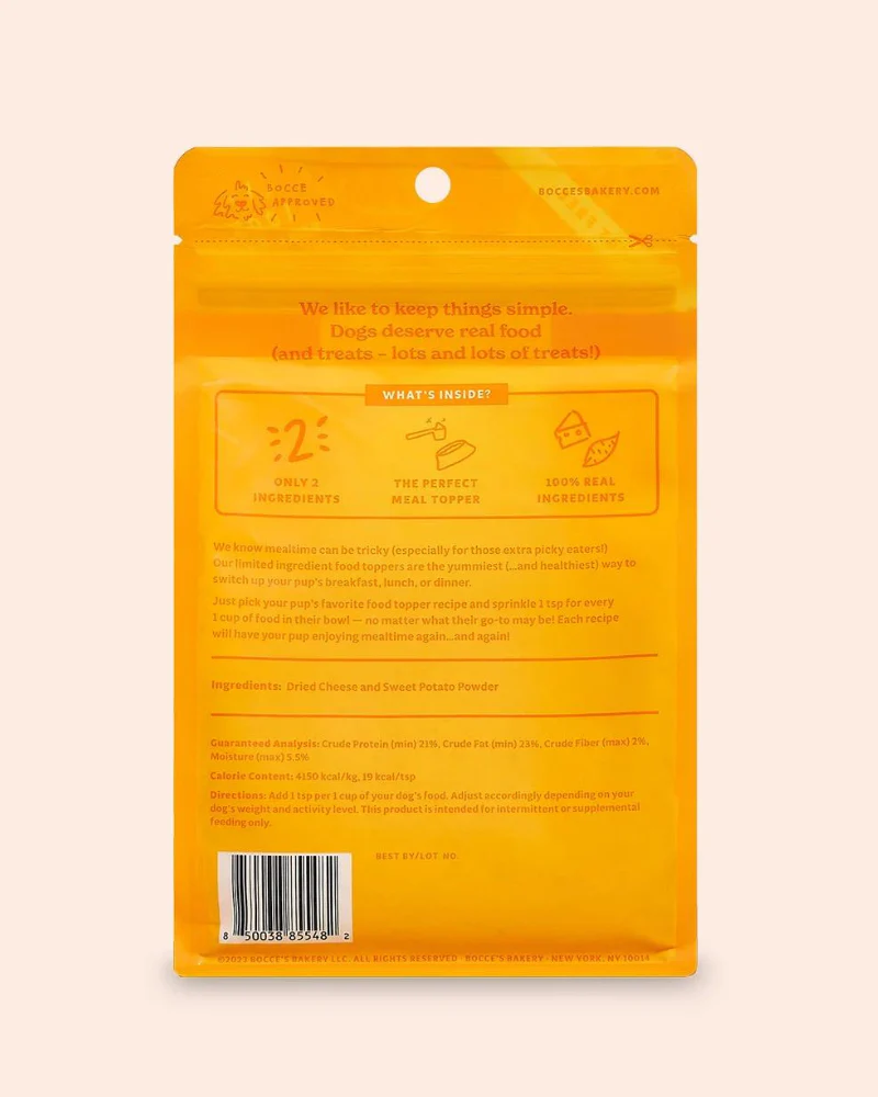 Cheese & Sweet Potato Dog Food Topper - Image 3