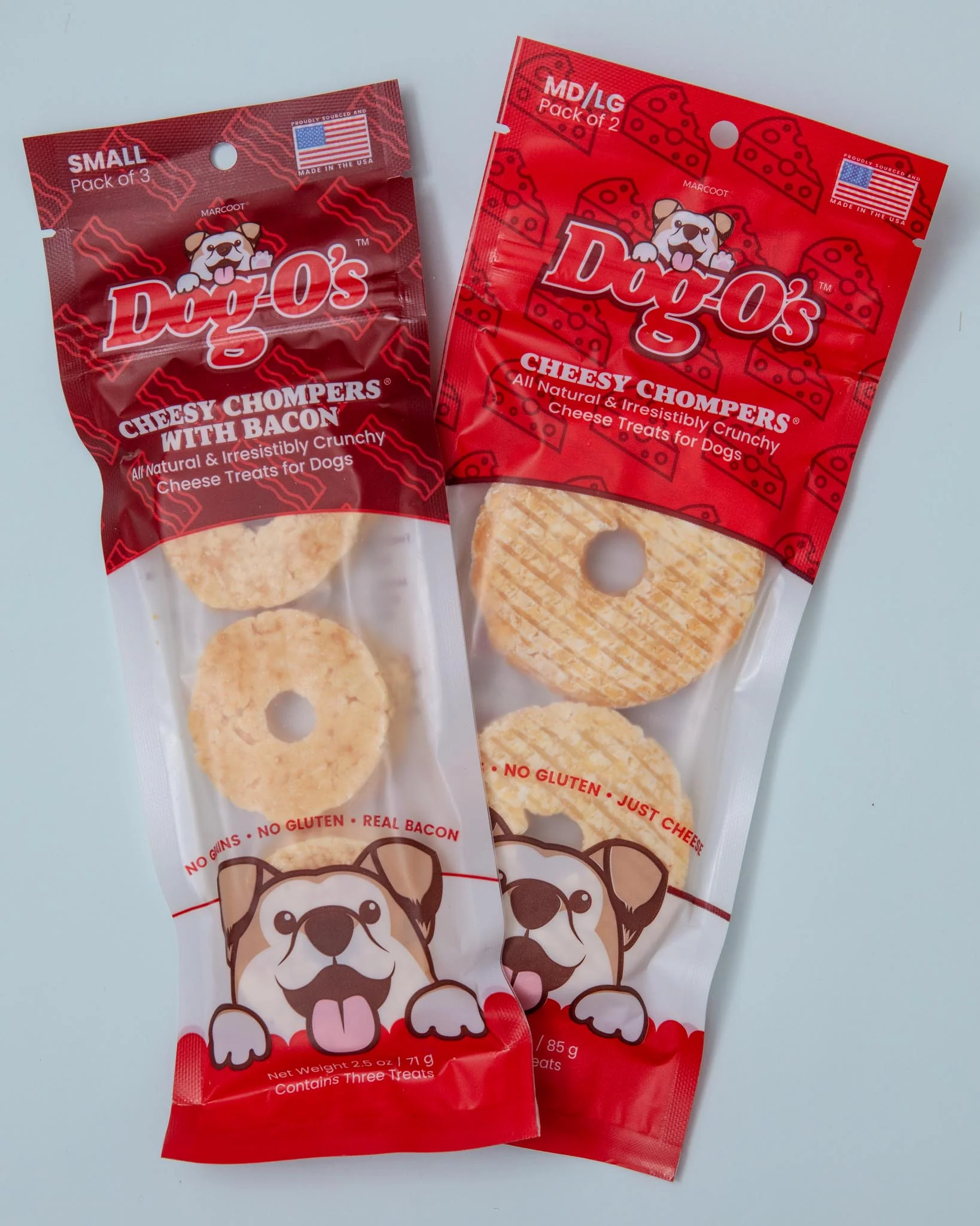 Cheesy Chompers Dog Treats (Made in the USA) - Image 2