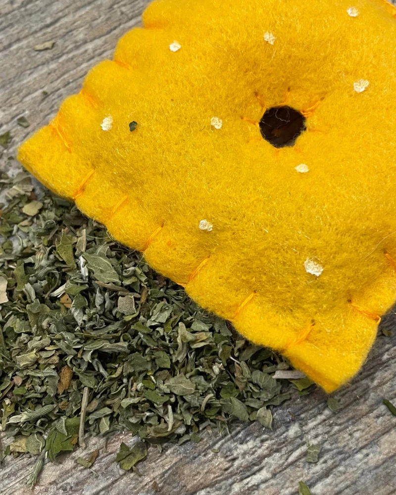 Cheeze Cracker Catnip Toy (Made in the USA) - Image 3