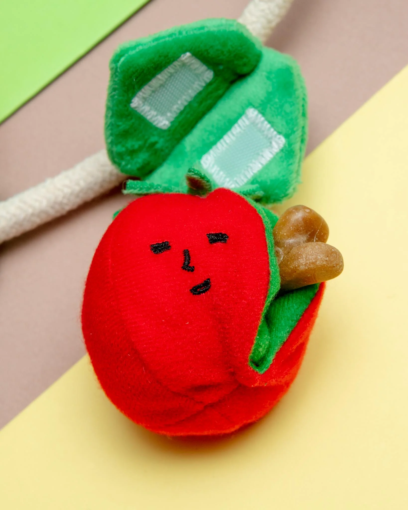 Cherry Tomato Nose Work & Tug Dog Toy - Image 2