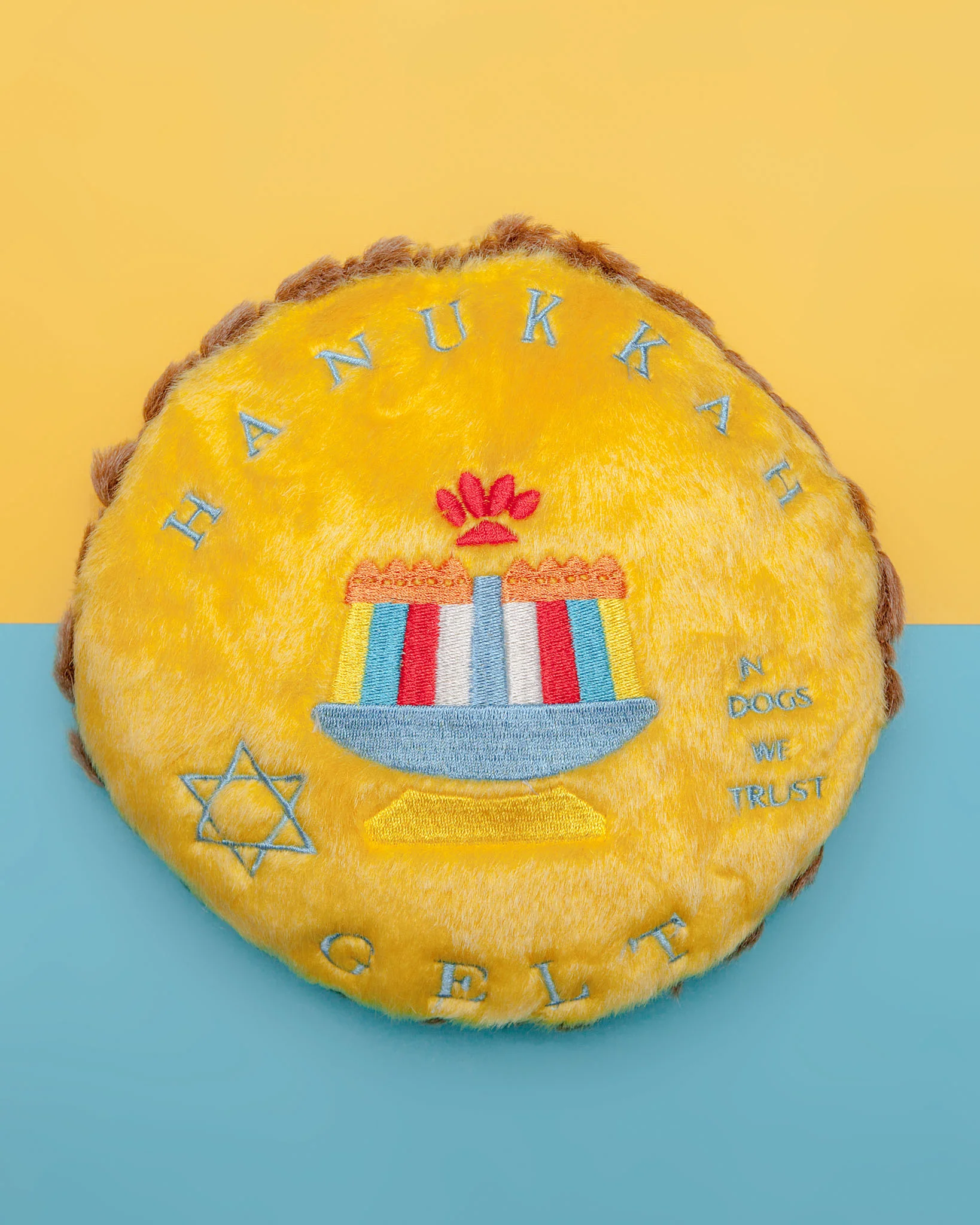 Hanukkah Gelt Dog Toy - Image 2