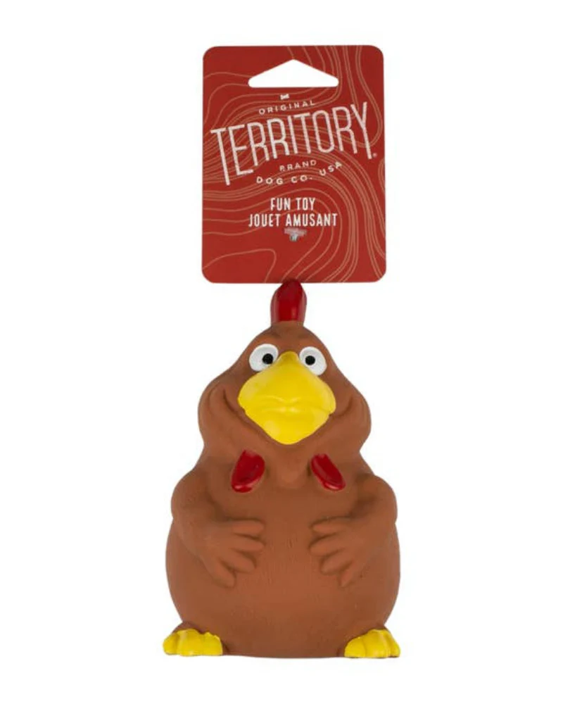 Chicken Latex Squeaker Dog Toy - Image 5