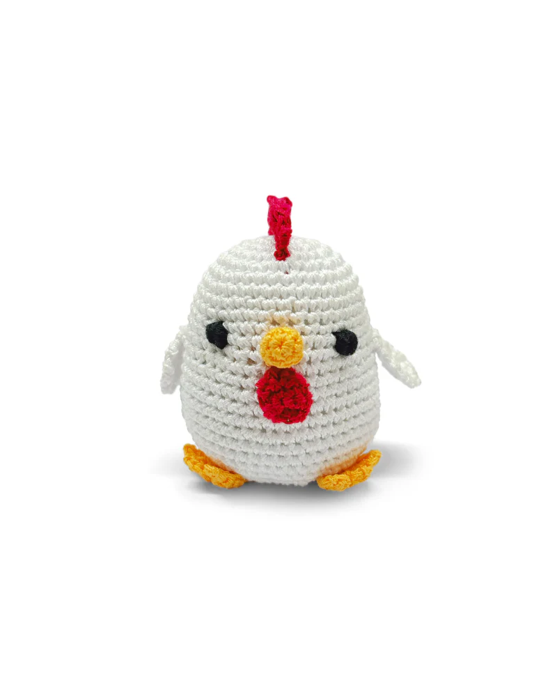 Chicken Little Squeaky Knit Dog Toy (FINAL SALE) - Image 2