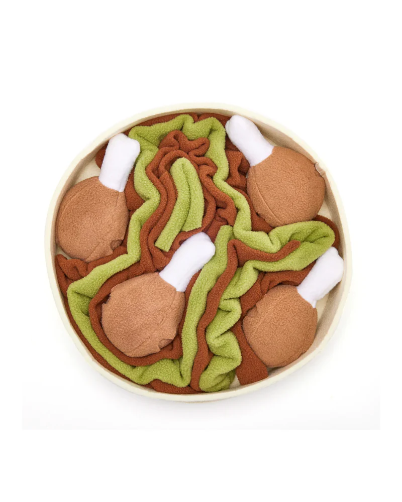Chicken N'Gravy Dog Snuffle Bowl Toy - Image 6